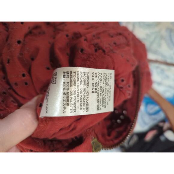 Free People Set The Tone Eyelet Jumpsuit - Picture 8 of 8